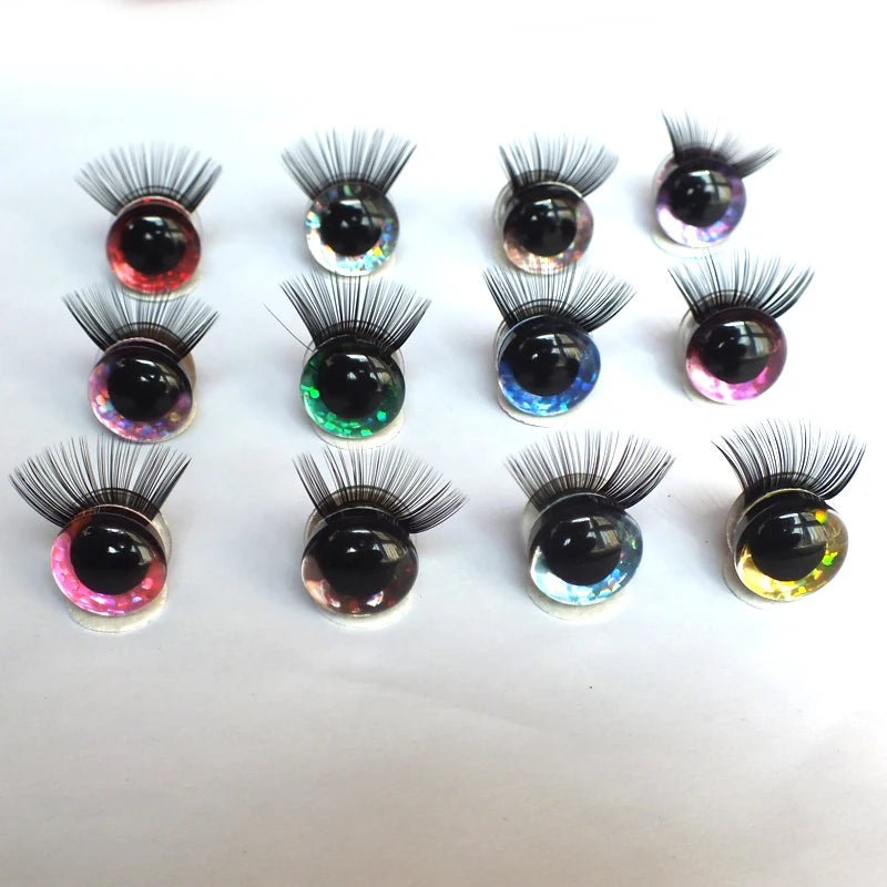 Toy Eyelash Plush Doll Making