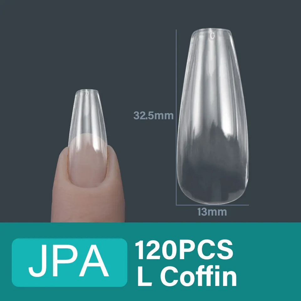 Oval Almond Artificial Nail Gel