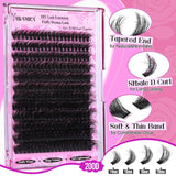 Fluffy Lash Clusters