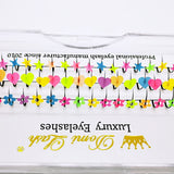 Glitter Eyelash Fashion Shiny