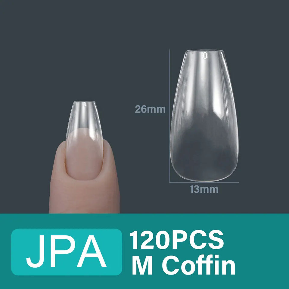 Oval Almond Artificial Nail Gel
