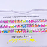 Glitter Eyelash Fashion Shiny