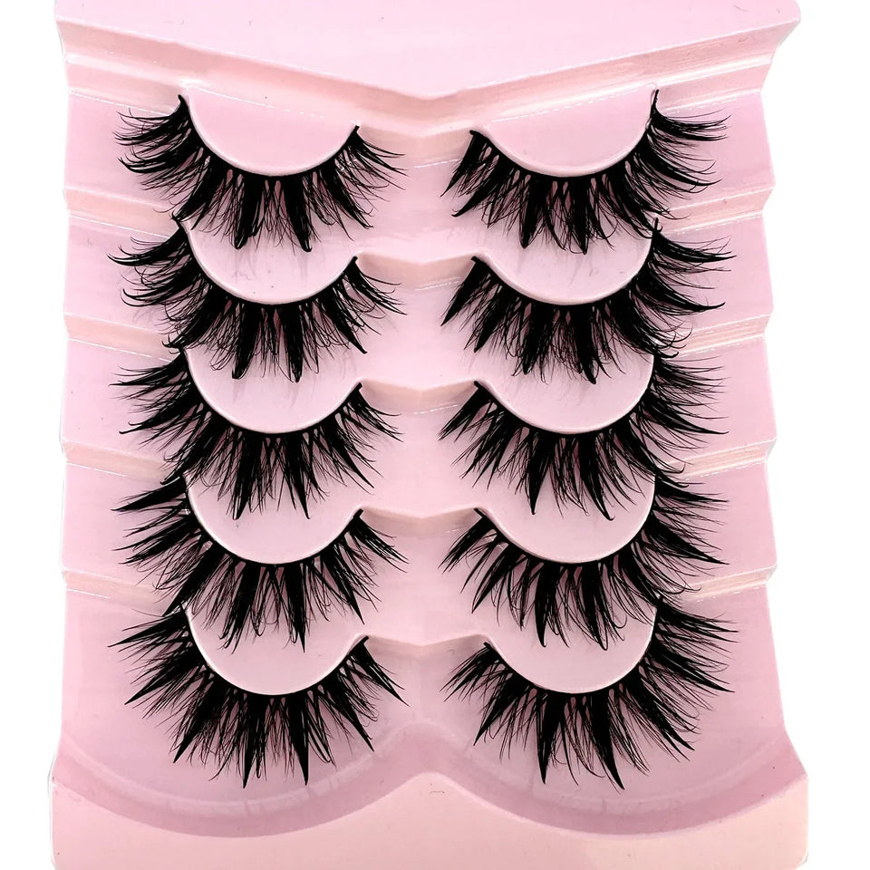Spiky Wet Look Lashes