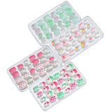 24 Pcs/box Children Cartoon Nail Tips Colorful Artificial Fake Nails for Cute Kids Girls Full Cover Short False Nail Art Kits*