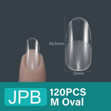 Oval Almond Artificial Nail Gel