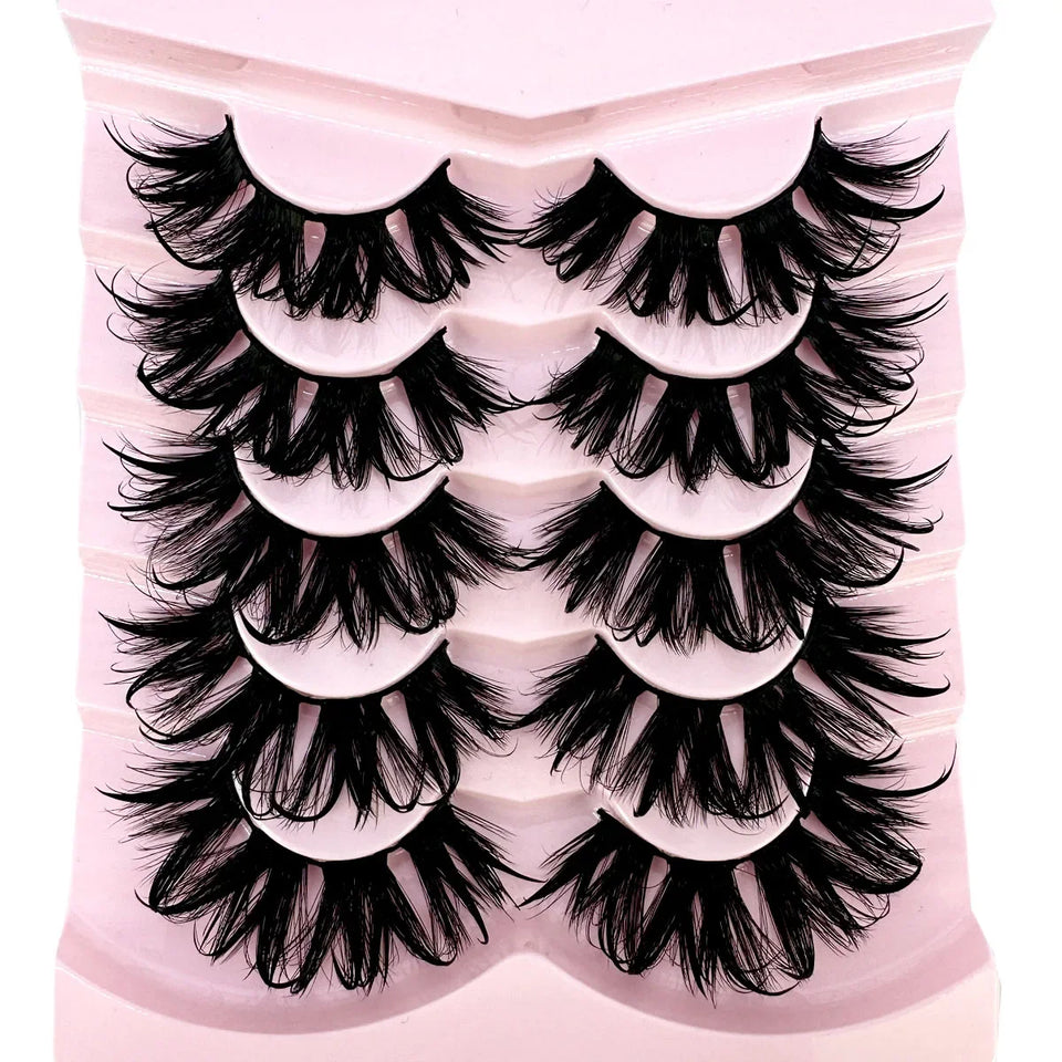 Spiky Wet Look Lashes