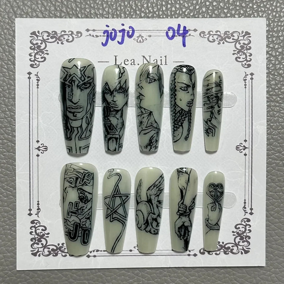 Anime Cartoon Nails