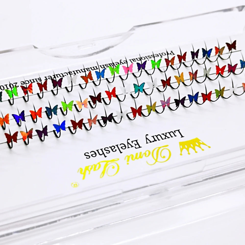Glitter Eyelash Fashion Shiny