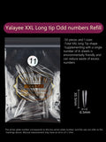 240pcs Stiletto Nail Tips Set, Clear Full Cover Fake Nails, Acrylic Artificial Fingernails, Durable Press-On Manicure Extension,