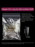 240pcs Stiletto Nail Tips Set, Clear Full Cover Fake Nails, Acrylic Artificial Fingernails, Durable Press-On Manicure Extension,