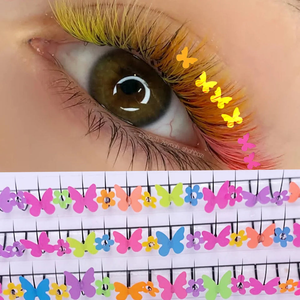 Glitter Eyelash Fashion Shiny