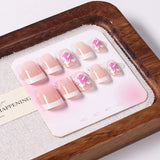 Flower Pink Hibiscus Nail