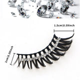Silver Diamond Eyelashes