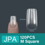 Oval Almond Artificial Nail Gel