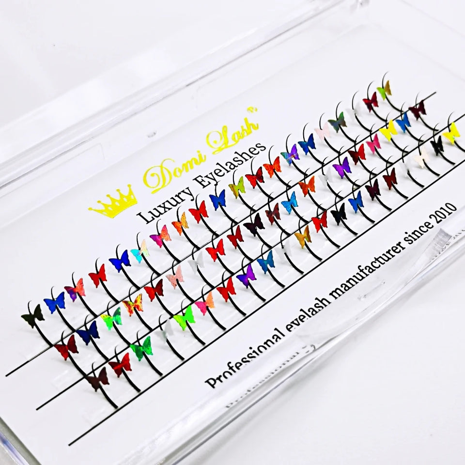 Glitter Eyelash Fashion Shiny