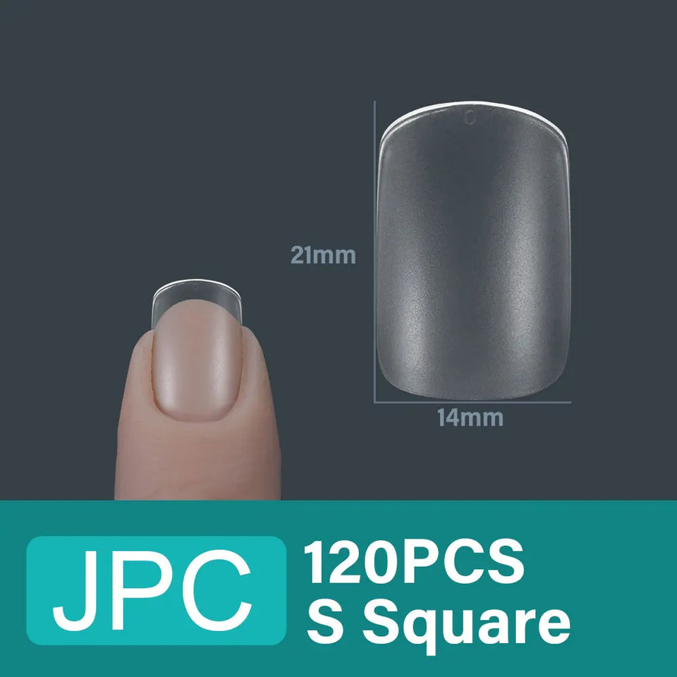 Oval Almond Artificial Nail Gel