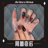 Anime Genshin Arlecchino Nail