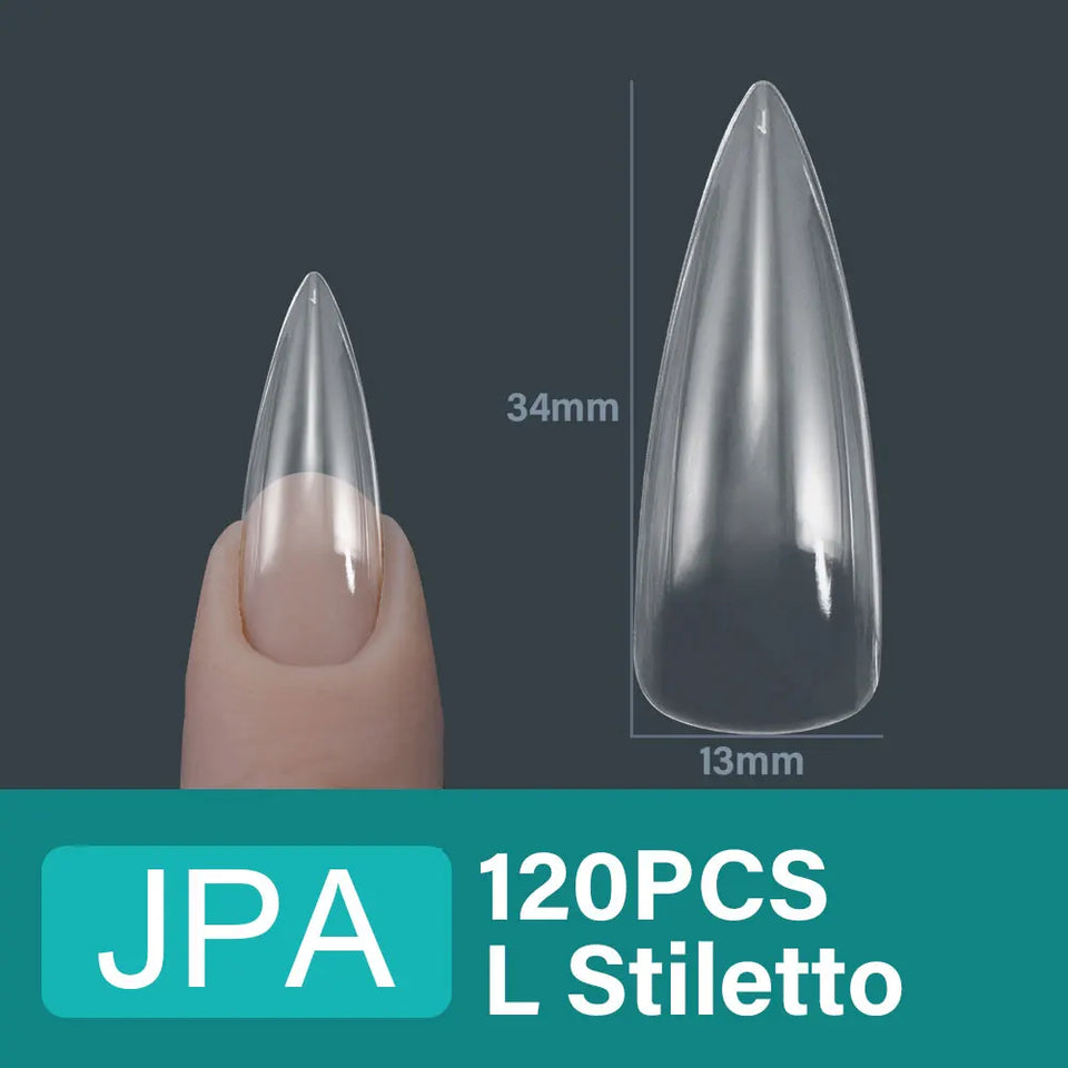 Oval Almond Artificial Nail Gel