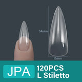 Oval Almond Artificial Nail Gel