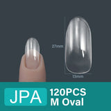 Oval Almond Artificial Nail Gel