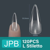 Oval Almond Artificial Nail Gel