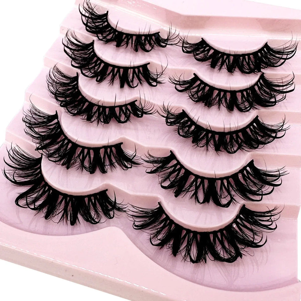 Spiky Wet Look Lashes