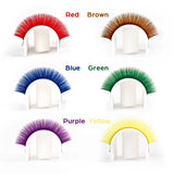 Glitter Lashes Fashion Shiny