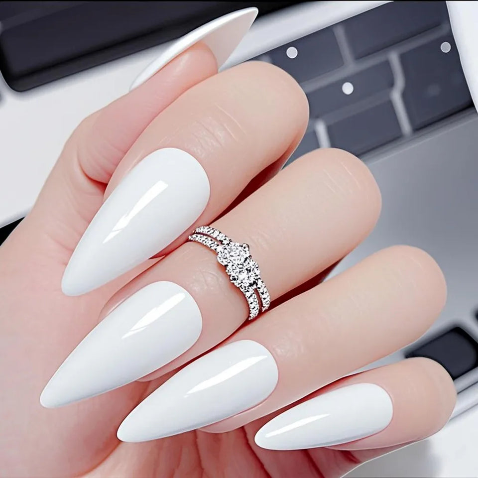 Shiny Dim Pink Nail