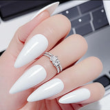 Shiny Dim Pink Nail