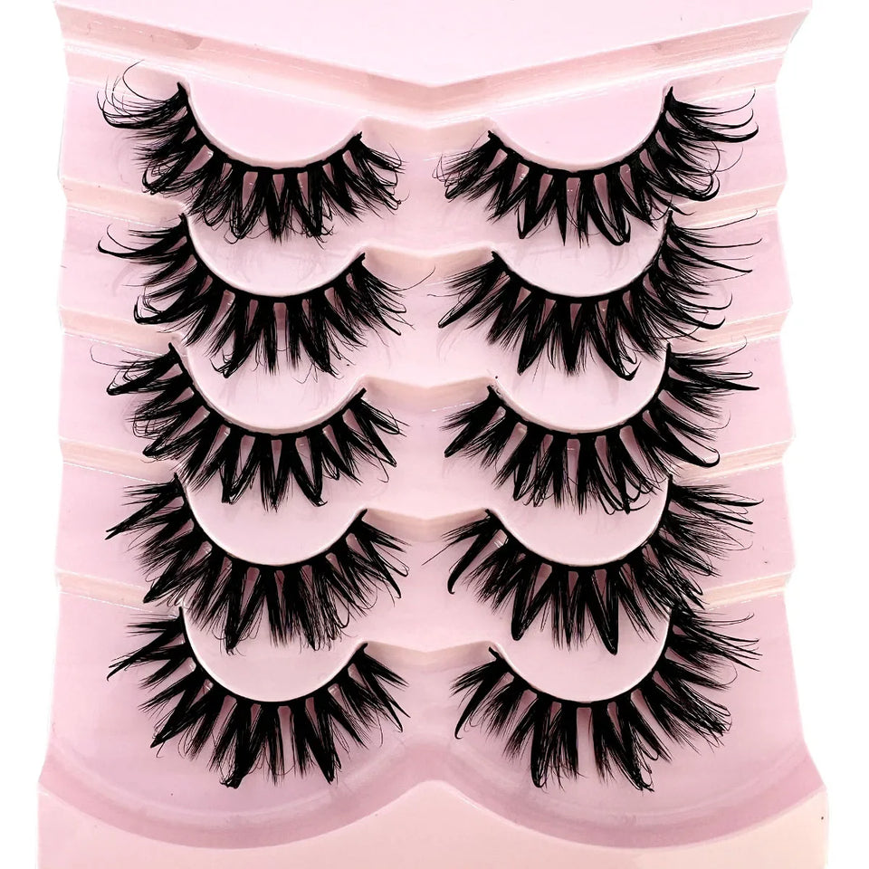 Spiky Wet Look Lashes