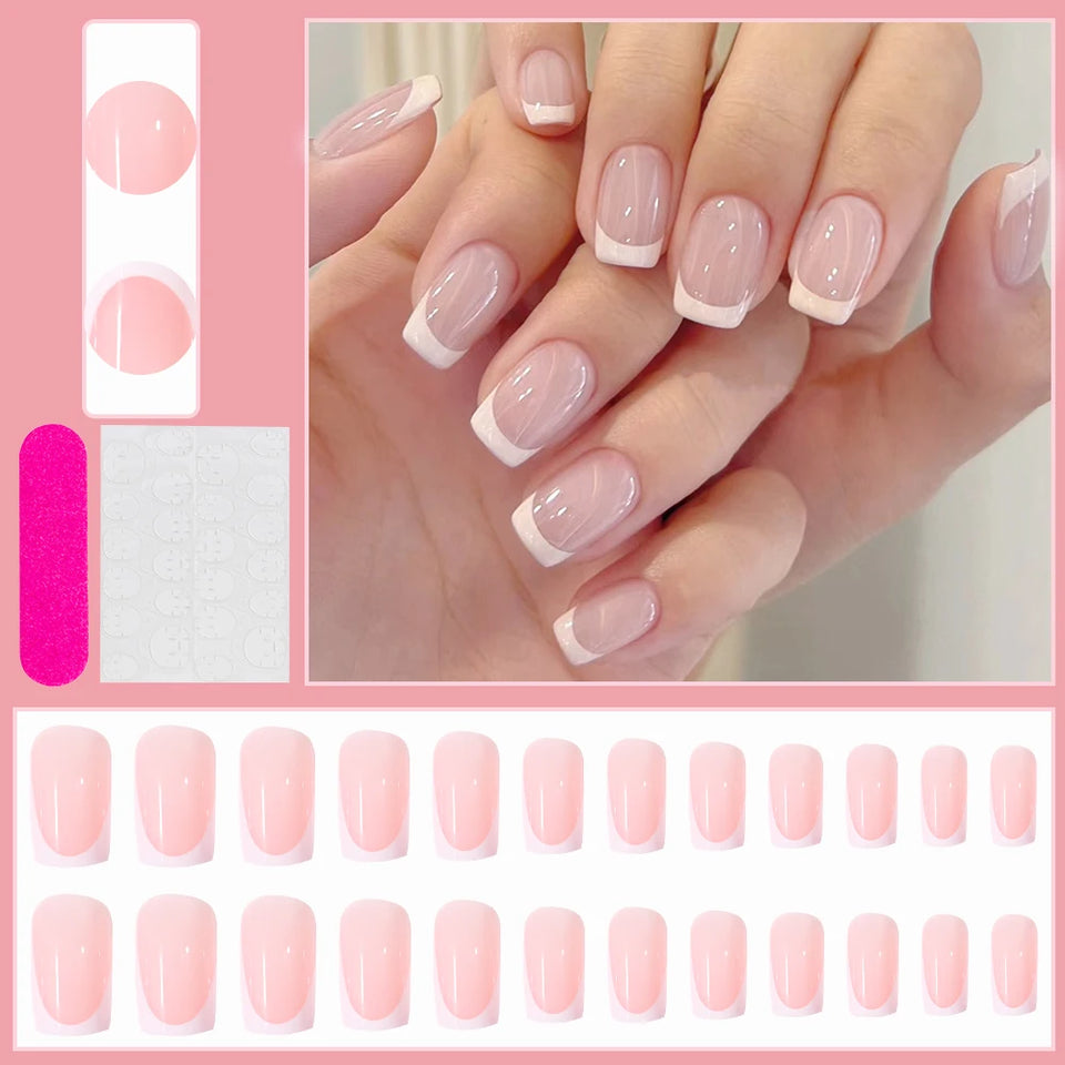 Flower Pink Hibiscus Nail