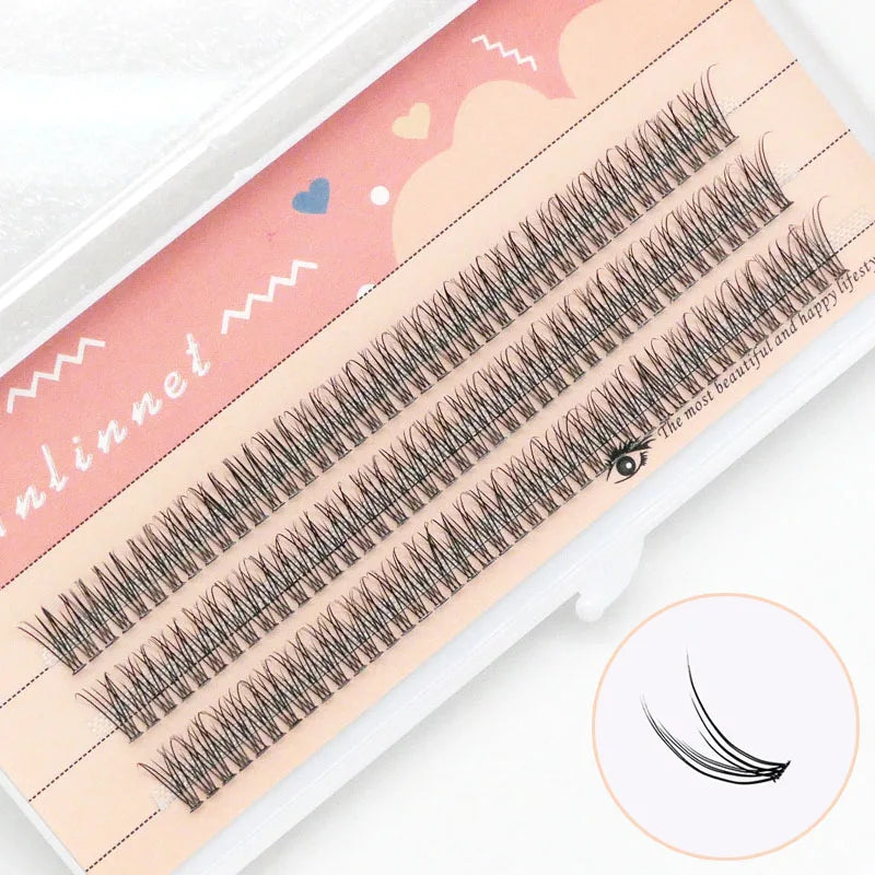 Anlinnet dovetail Fluffy Eyelashes
