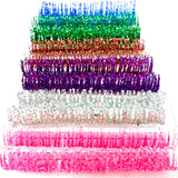 Colored Glitter Eyelash Shiny