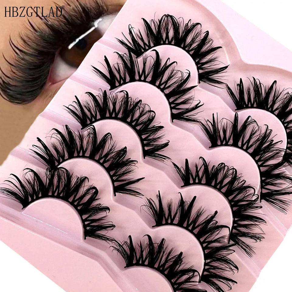 Spiky Wet Look Lashes