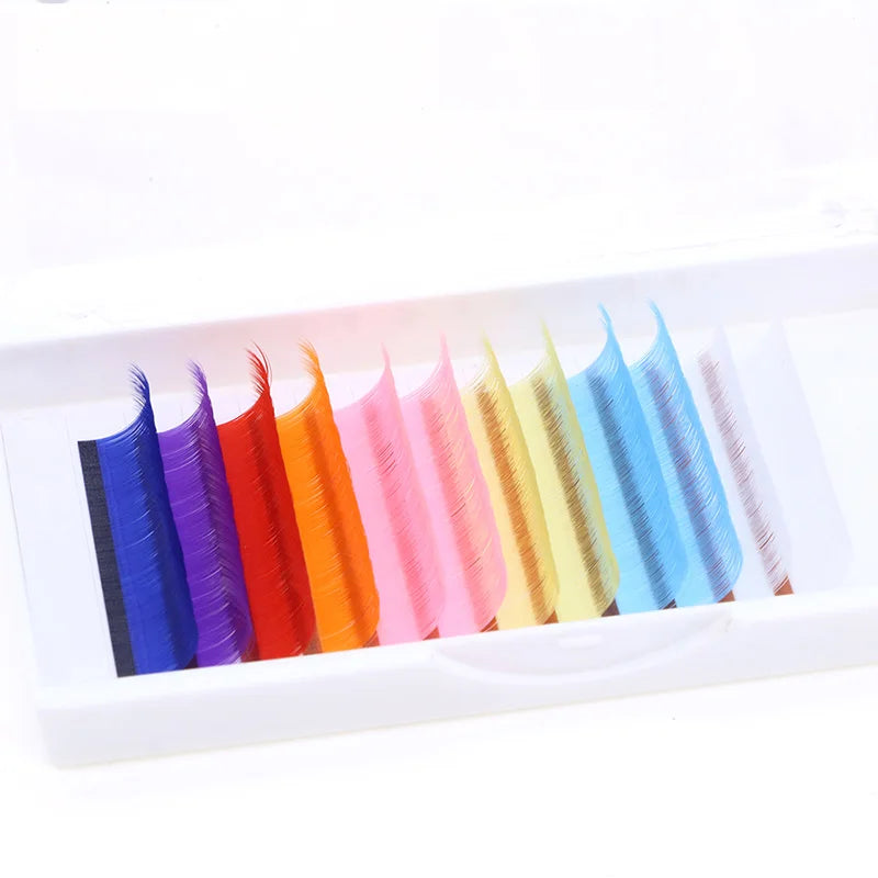 Mix Colored Eyelash Extension