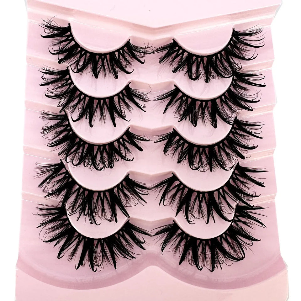 Spiky Wet Look Lashes
