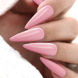 Shiny Dim Pink Nail