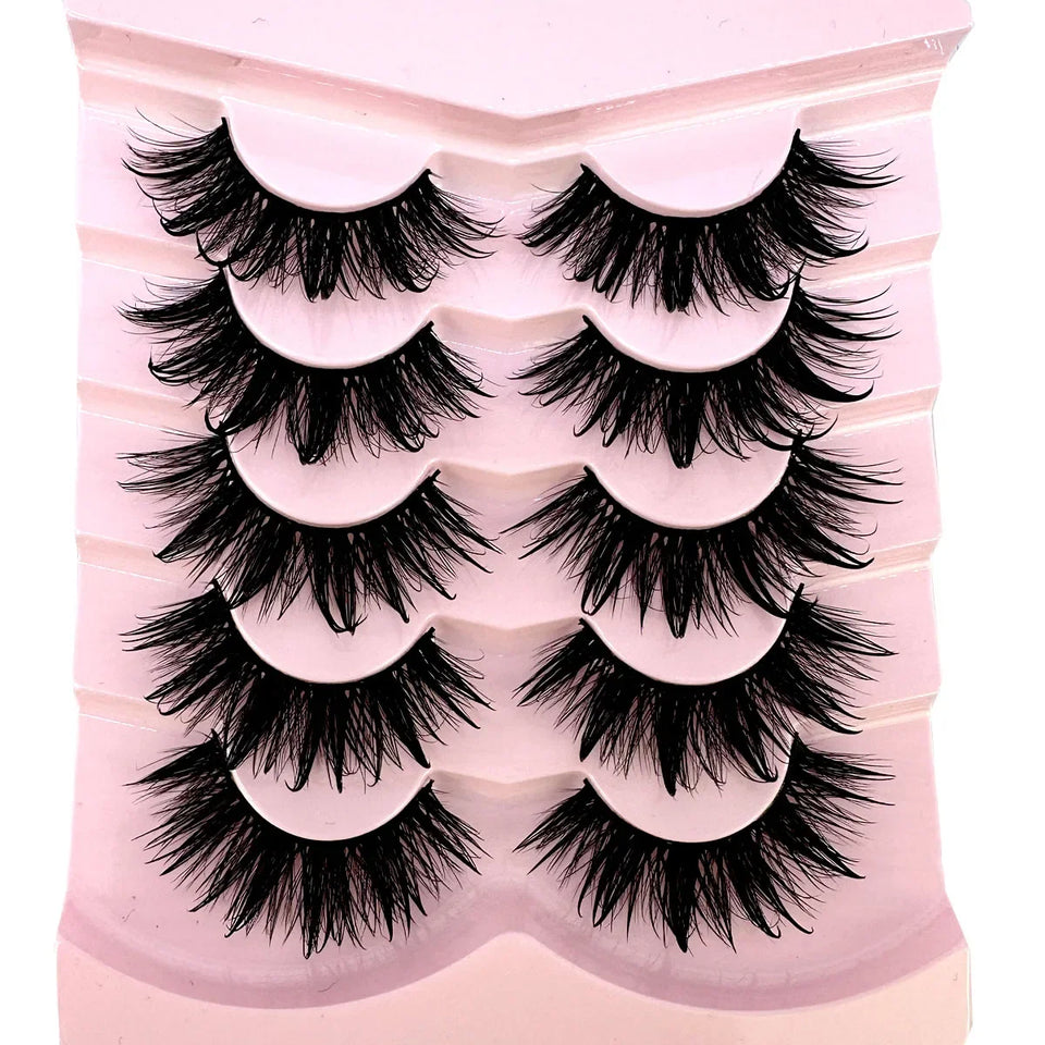 Spiky Wet Look Lashes