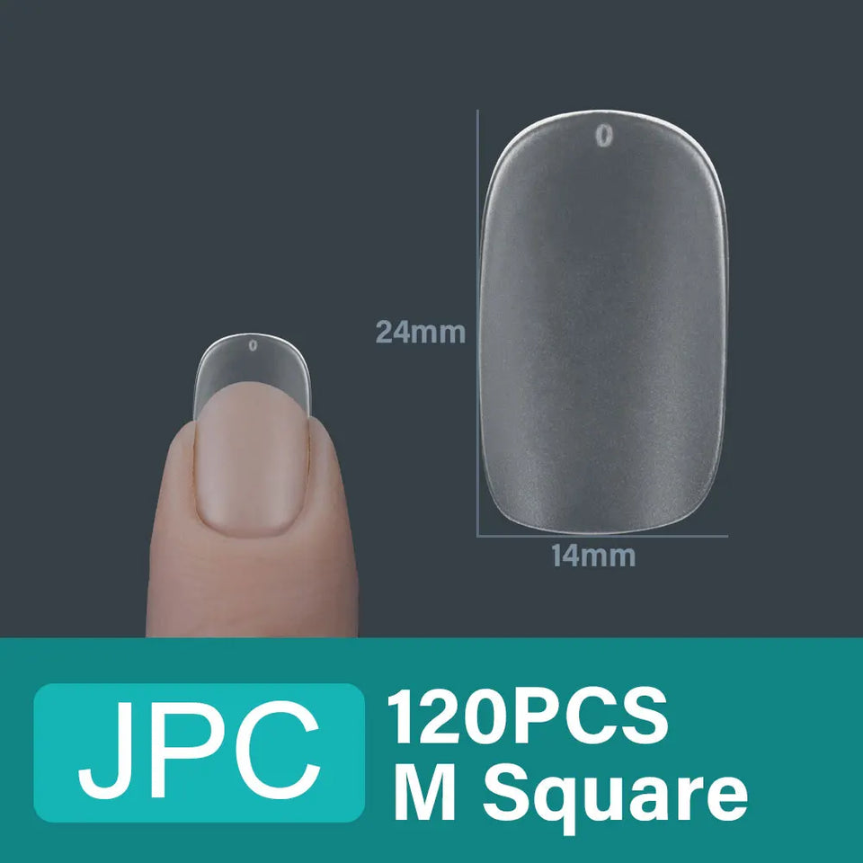Oval Almond Artificial Nail Gel