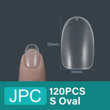 Oval Almond Artificial Nail Gel