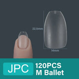 Oval Almond Artificial Nail Gel