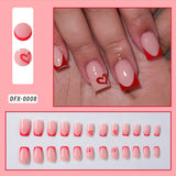 Flower Pink Hibiscus Nail