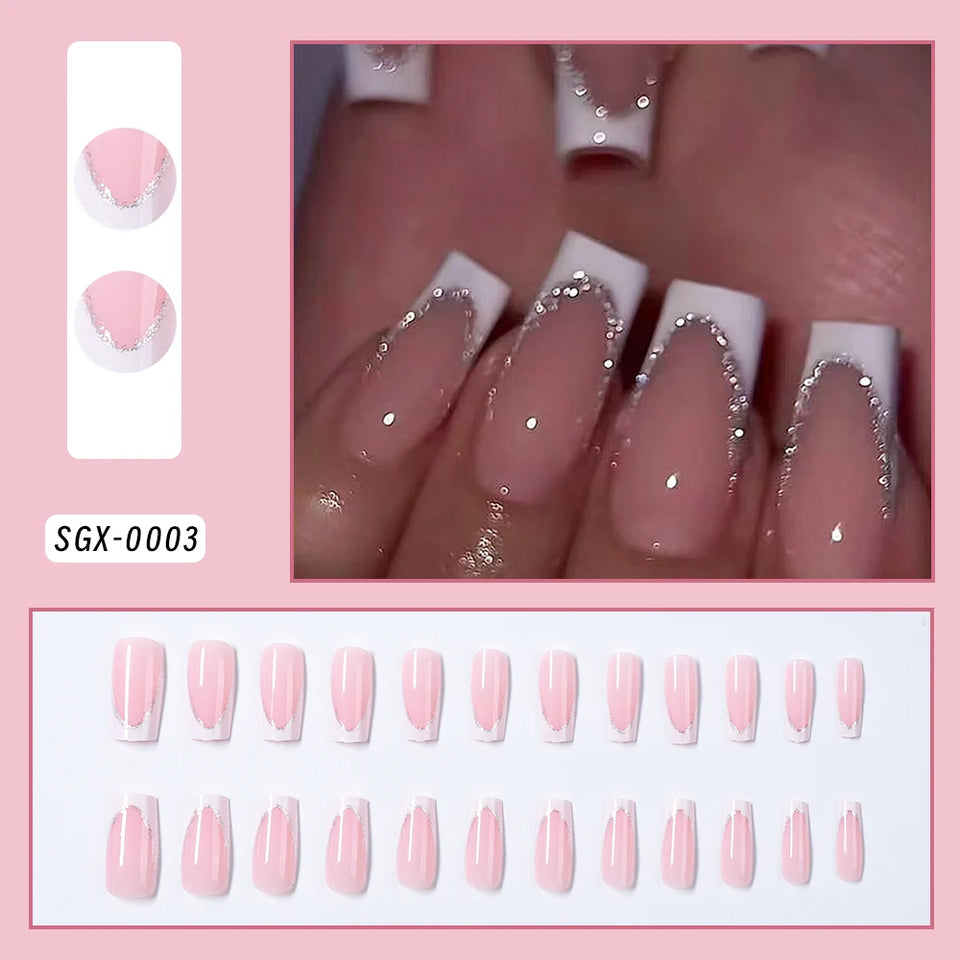 Flower Pink Hibiscus Nail