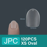 Oval Almond Artificial Nail Gel