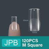 Oval Almond Artificial Nail Gel