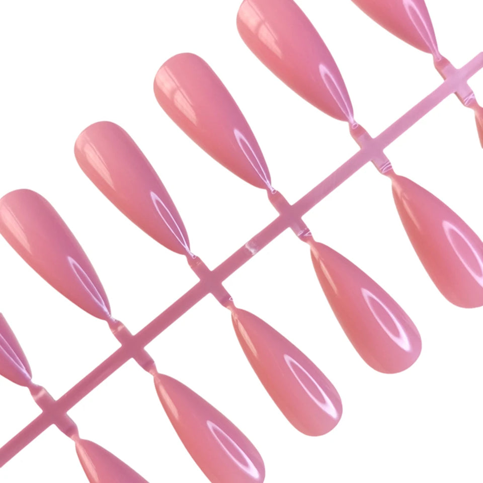 Shiny Dim Pink Nail