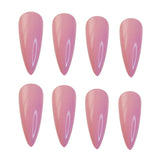 Shiny Dim Pink Nail