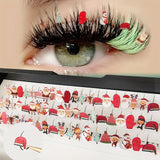 Eyelashes Extensions Glitter Shiny