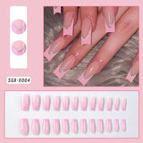Flower Pink Hibiscus Nail